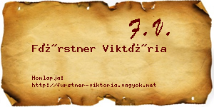 Fürstner Viktória névjegykártya
