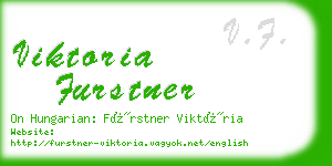 viktoria furstner business card